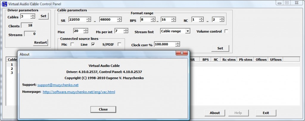 Virtual audio. Virtual Audio Cable VAC. Virtual Audio Cable для Windows. Virtual Audio Cable v3.05 Retail. Virtual Audio Cable Driver.